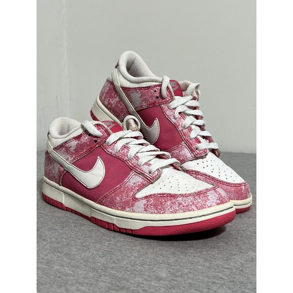 Nike Dunk Low SB Shoes Mens Size 8 Pink White 344942-111 Skateboarding 2008 Rare